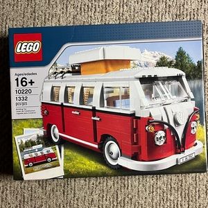 Lego Creator 10220 Volkswagen T1 Camper Van RV Camping VW Bus